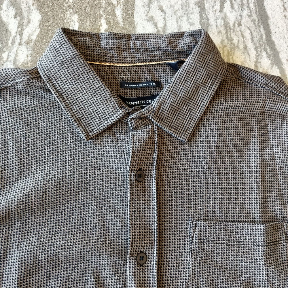 Kenneth Cole Men's Mobility Knit Shirt New Size Large